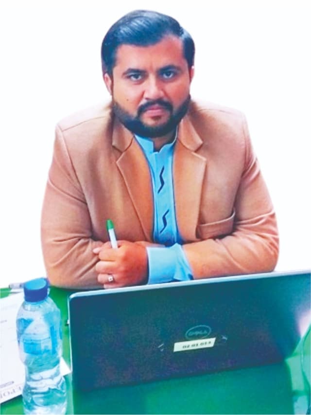 Portrait of Muddassir Mehdi Shah